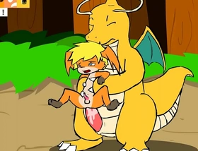 Pokemon gay sex with digimon cumshot by lxander1