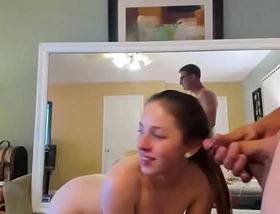 Beautiful cute teen girl having sex live on webcam chaturbate - part 3