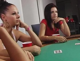 Poker game - brandi belle