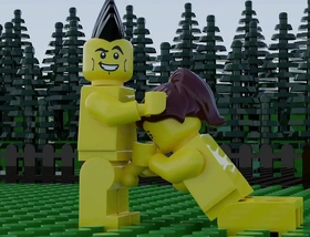 Lego porn with sound - anal blowjob pussy licking and vaginal